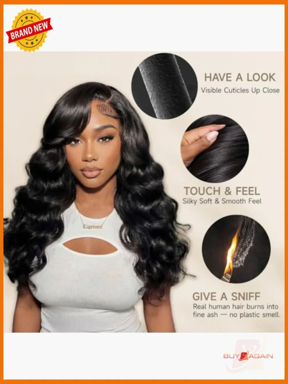 200 Density Body Wave Lace Front Wig Human Hair 13x6 Pre Plucked Bleached Knots